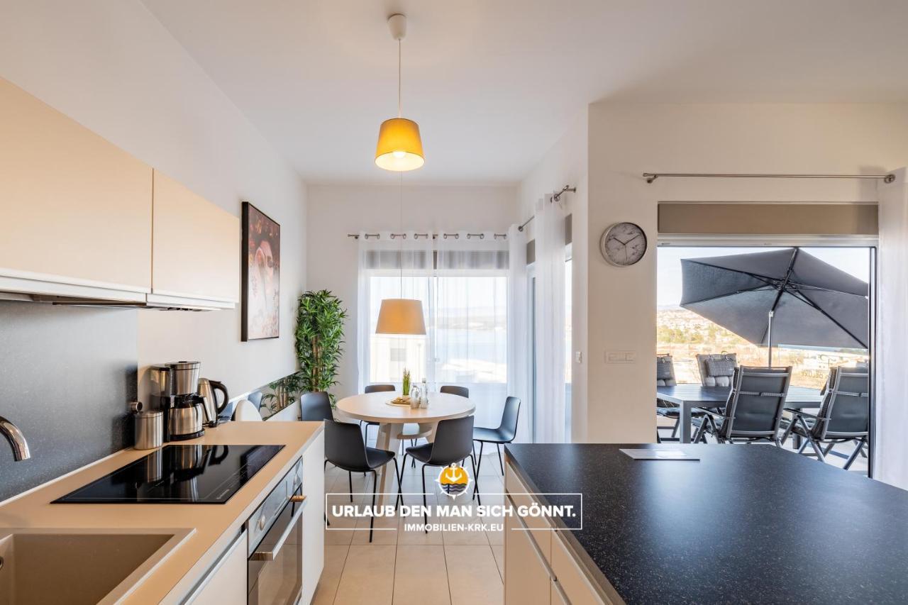 Apartment Panorama Deluxe in Malinska Exteriör bild