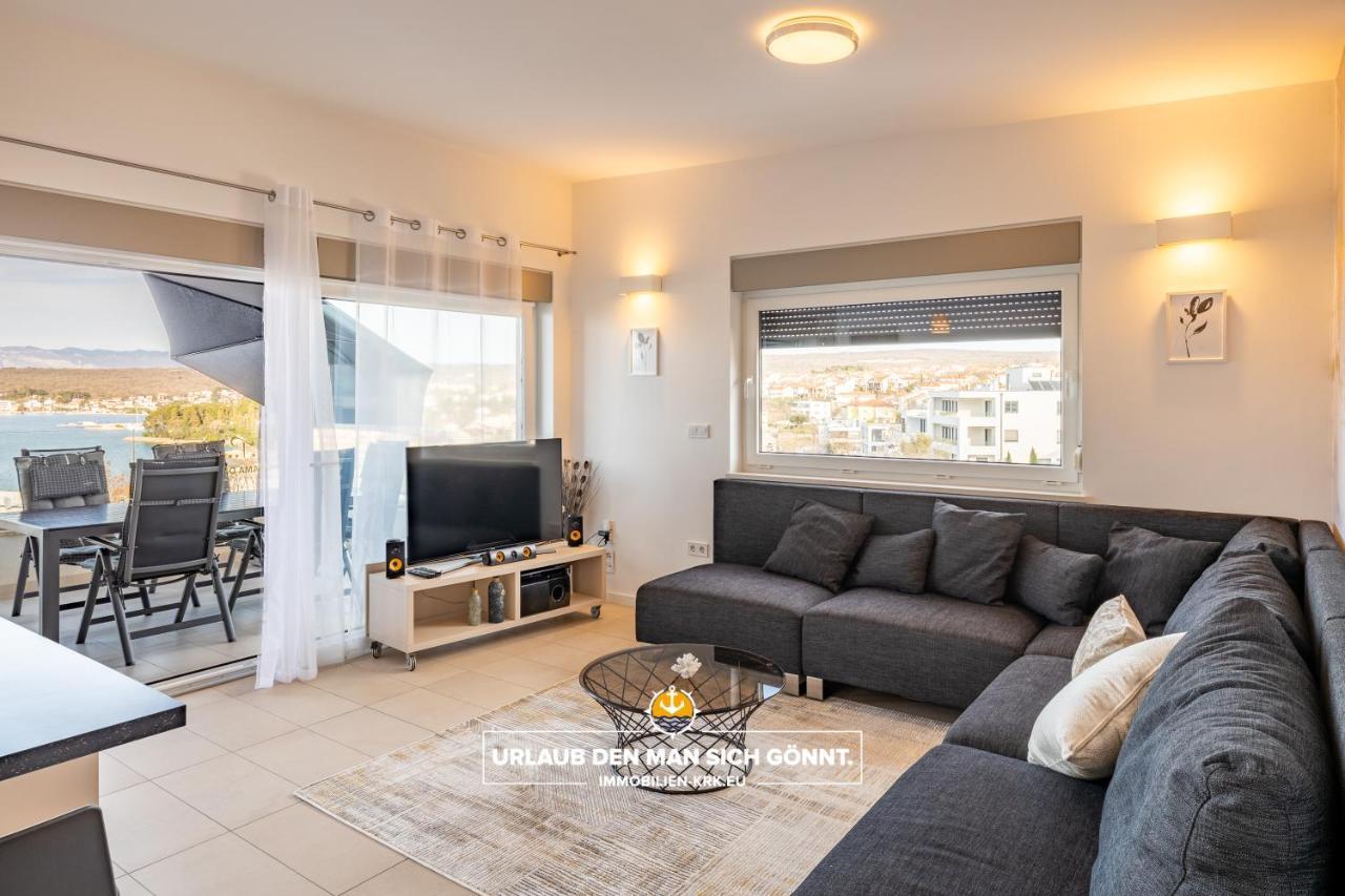 Apartment Panorama Deluxe in Malinska Exteriör bild